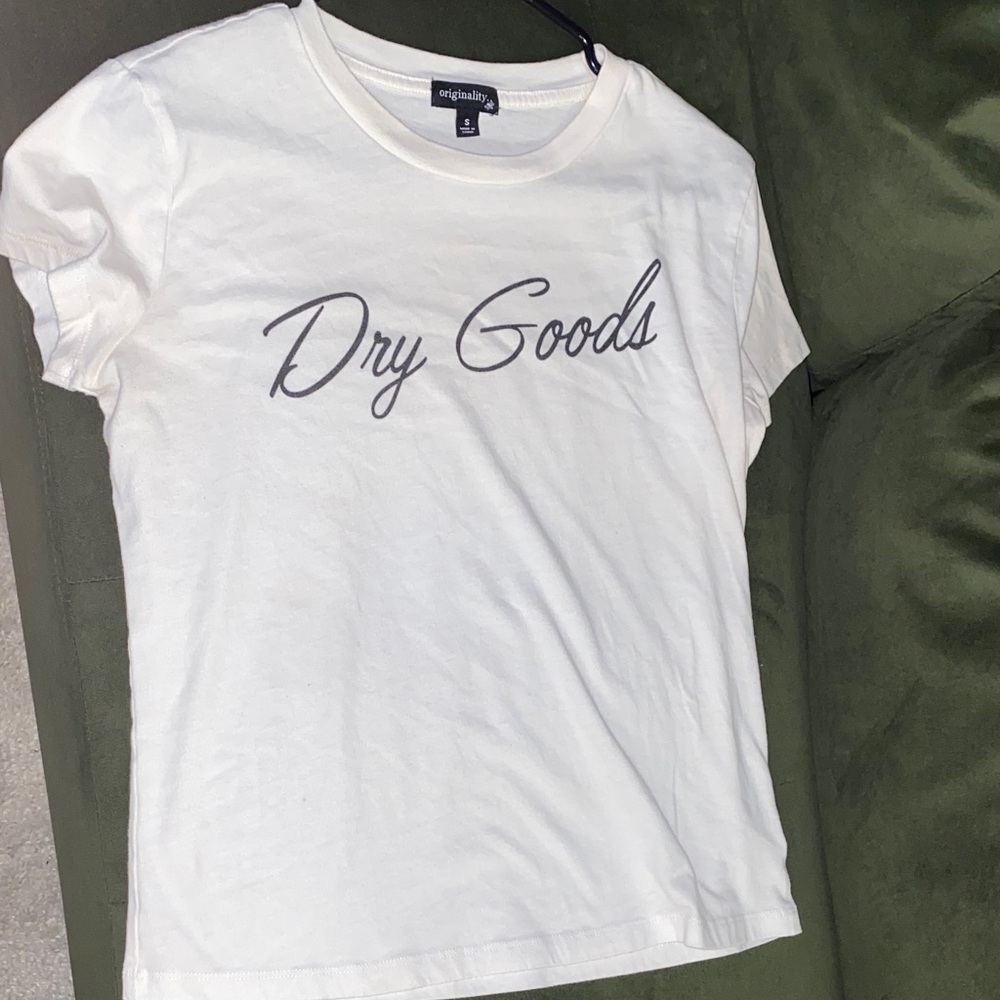 Originality White Short Sleeve Tee